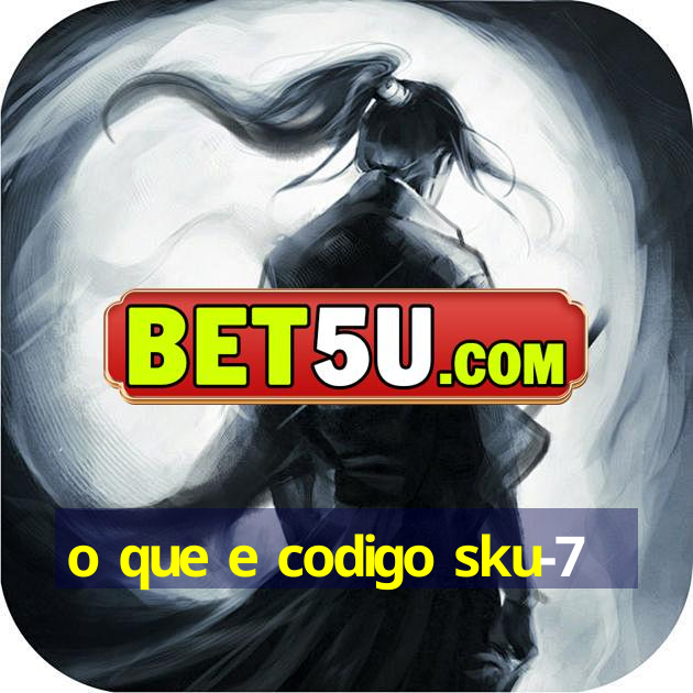 o que e codigo sku